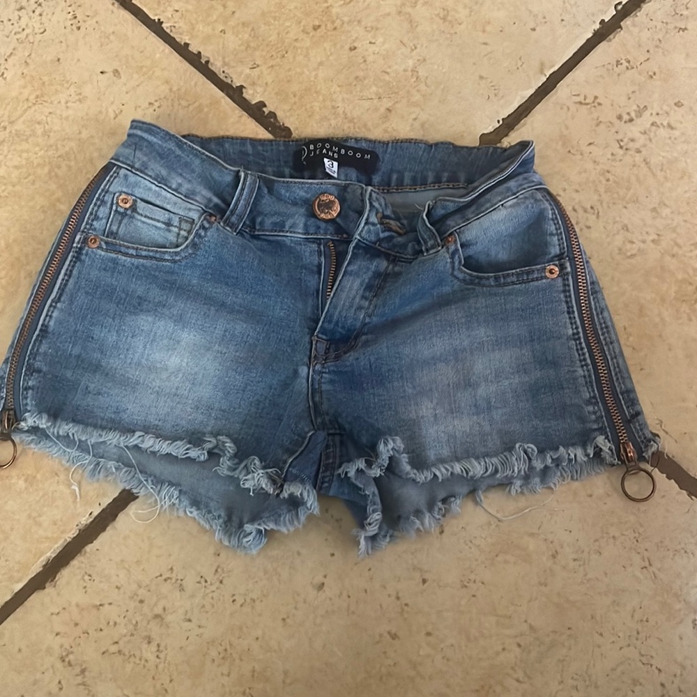 I got these shorts from vanilla sky a boutique in my town. They are a size 3.